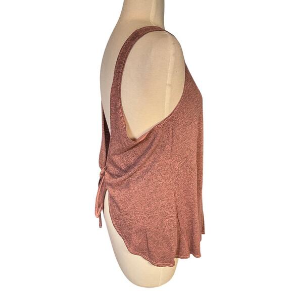 Revolve Lanston Oversized Tie Back Tank In Pink Light Weight New With Tag Large - Picture 4 of 9